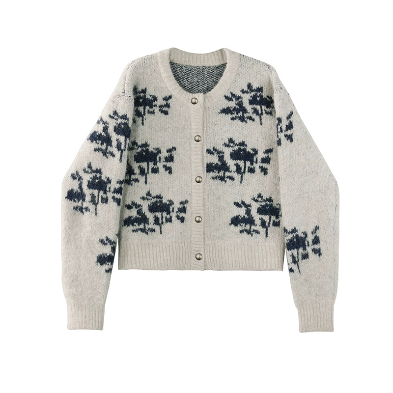 빈티지 울 크리스마스 스웨터