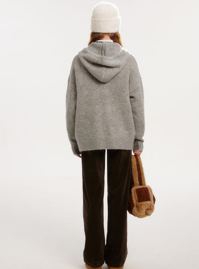 빈티지 니트 스웨터 재킷