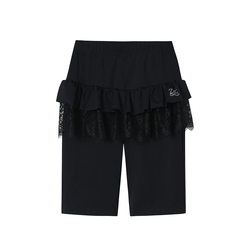 Patchwork Casual Ballet Shorts Pants