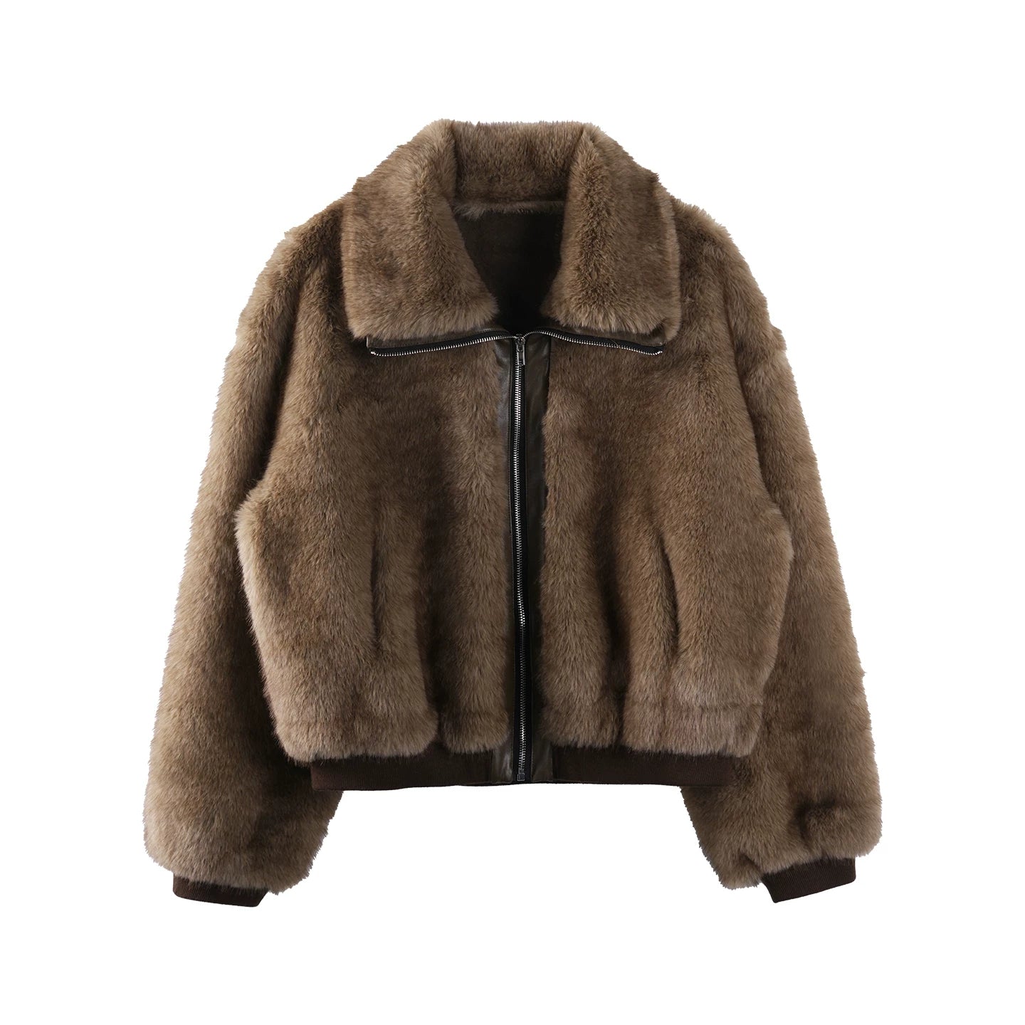 Vintage Eco-Friendly Fur Coat