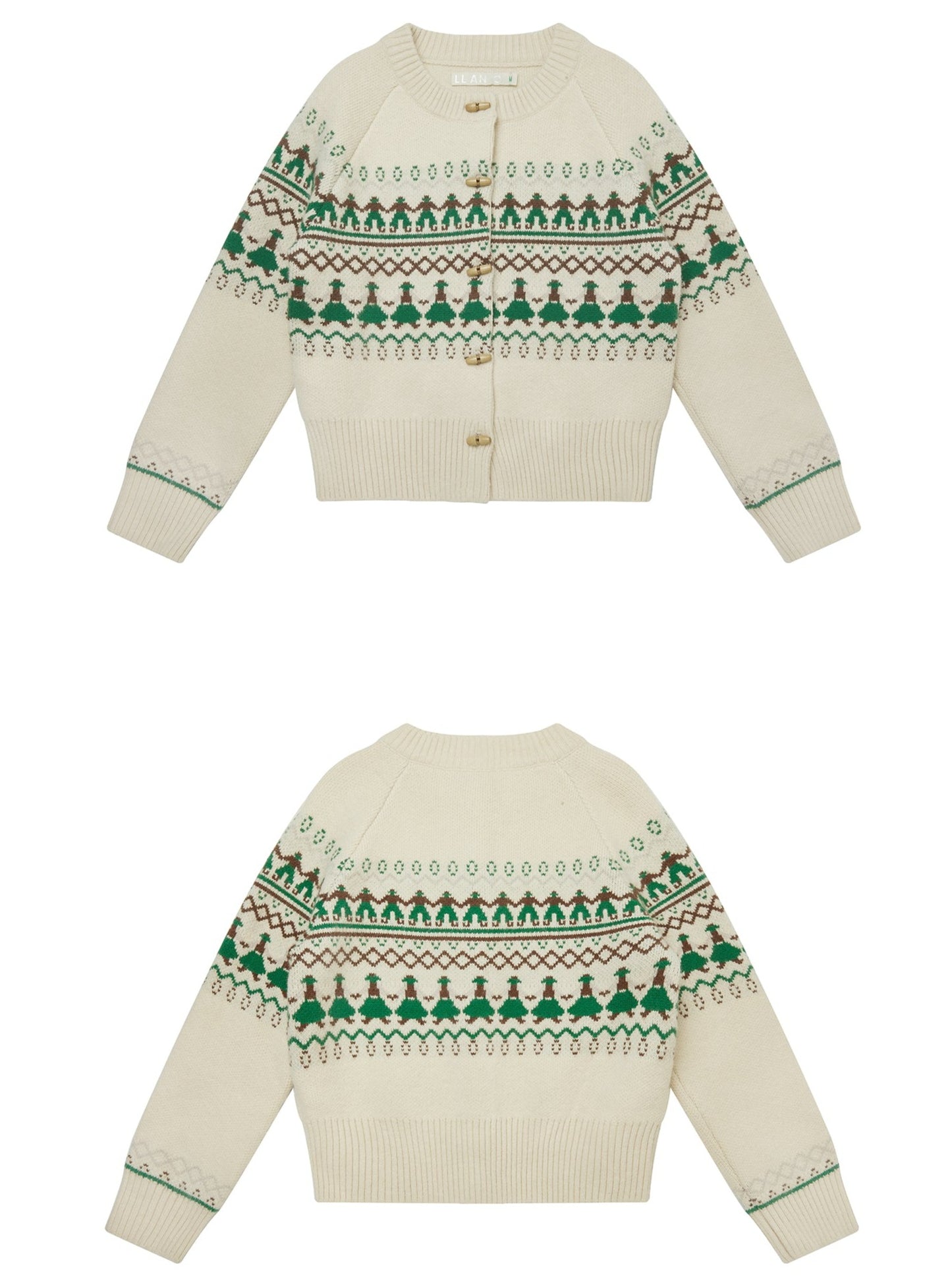 VINTAGE VILLAIN KNIT SWEATER JACKET