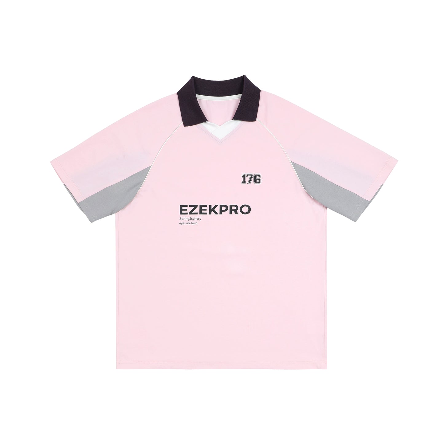 American Retro Stitched Polo Top