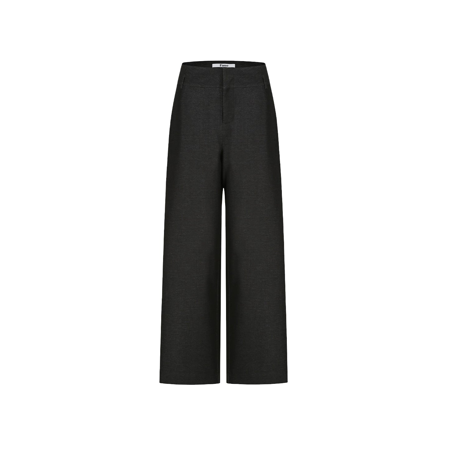 Sophisticated Double-Waistband Suit Pants
