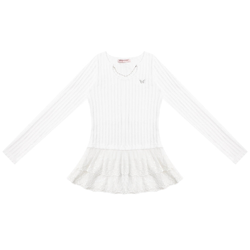 Haut de couche de base en dentelle Niche Design