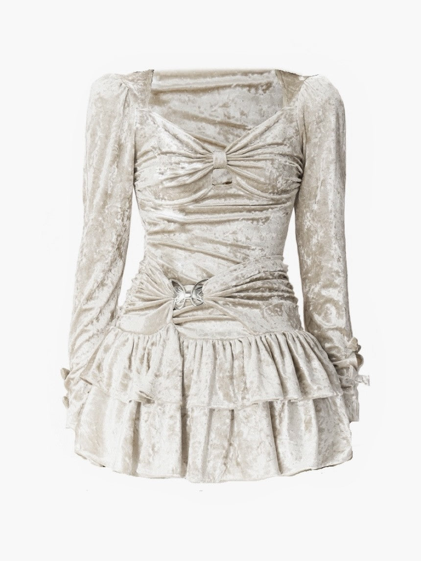 French Elegance Poncho Dress