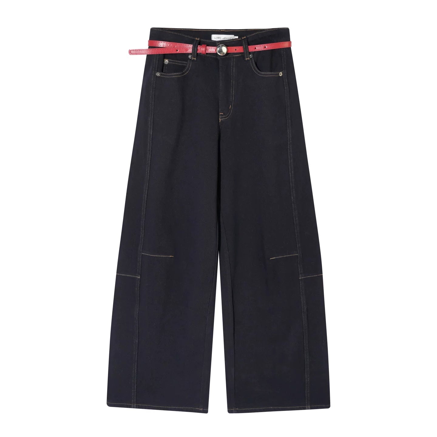 Versatile Red Scimitar Jeans