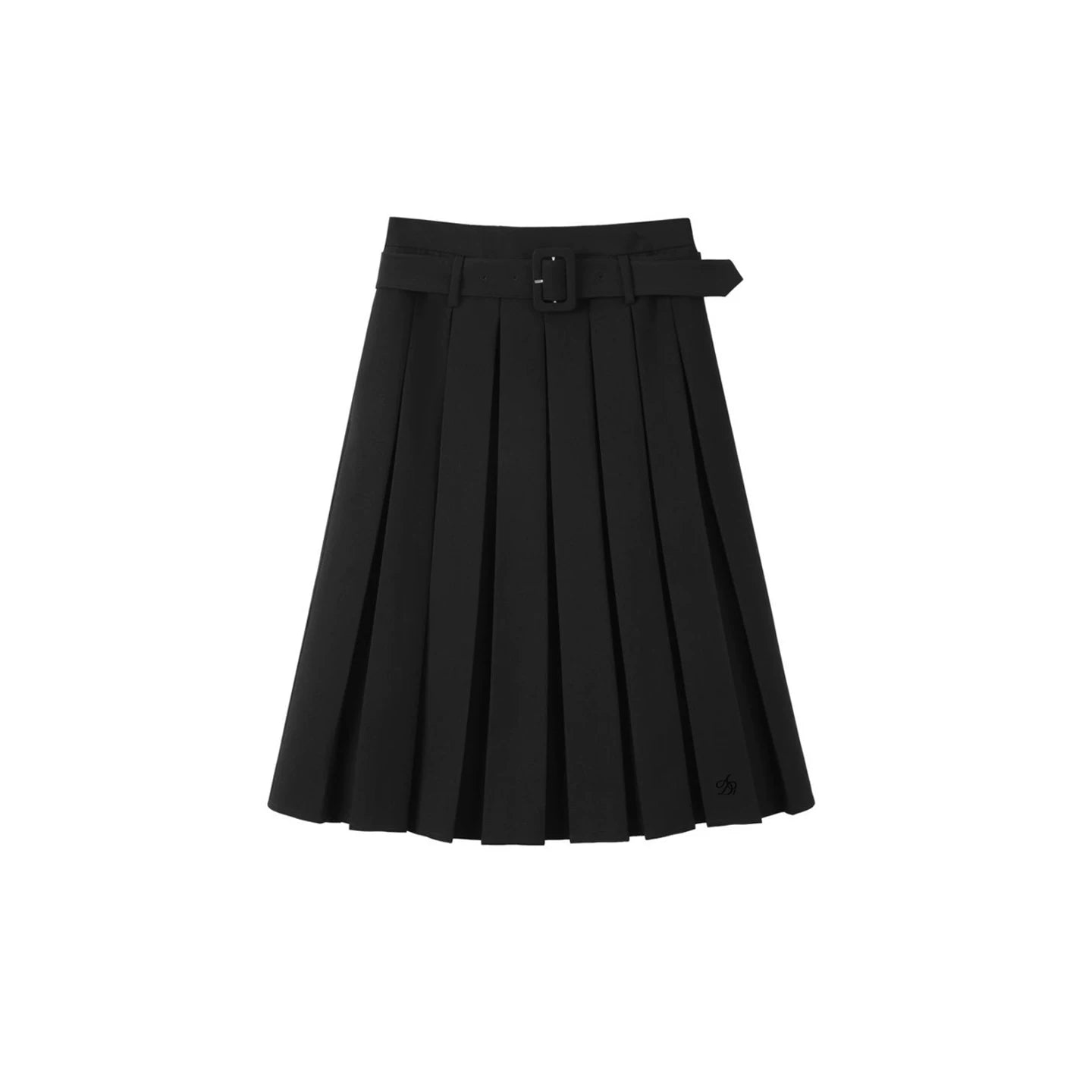 Mid-Length Pleated Skirt
