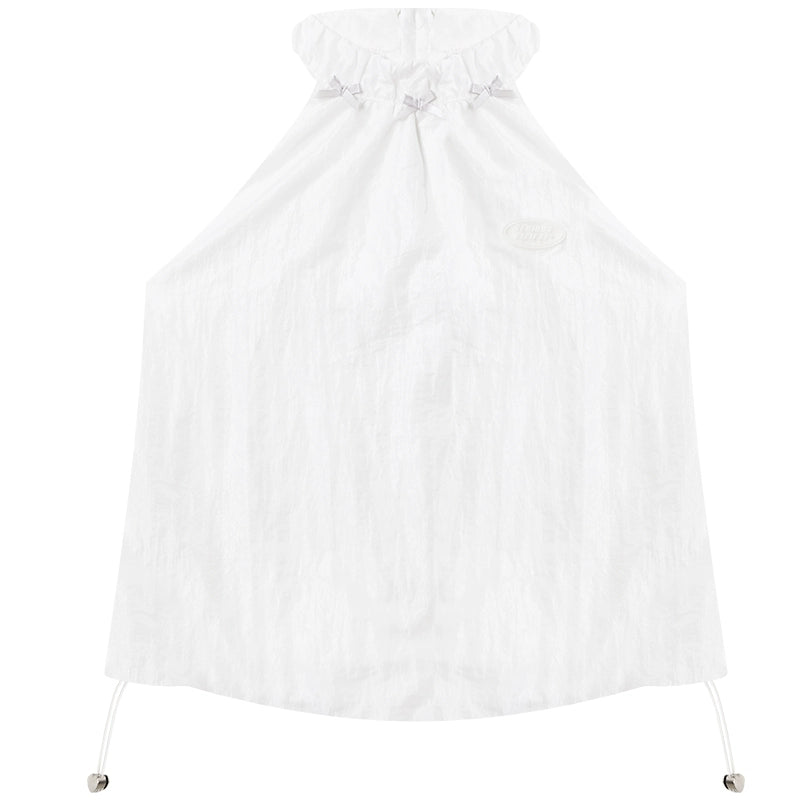 빠른 건조 홀터넥 조끼 탑