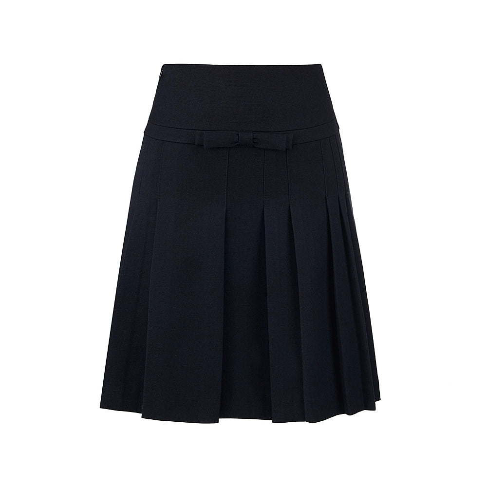 Irregular Pleated Short Skirt