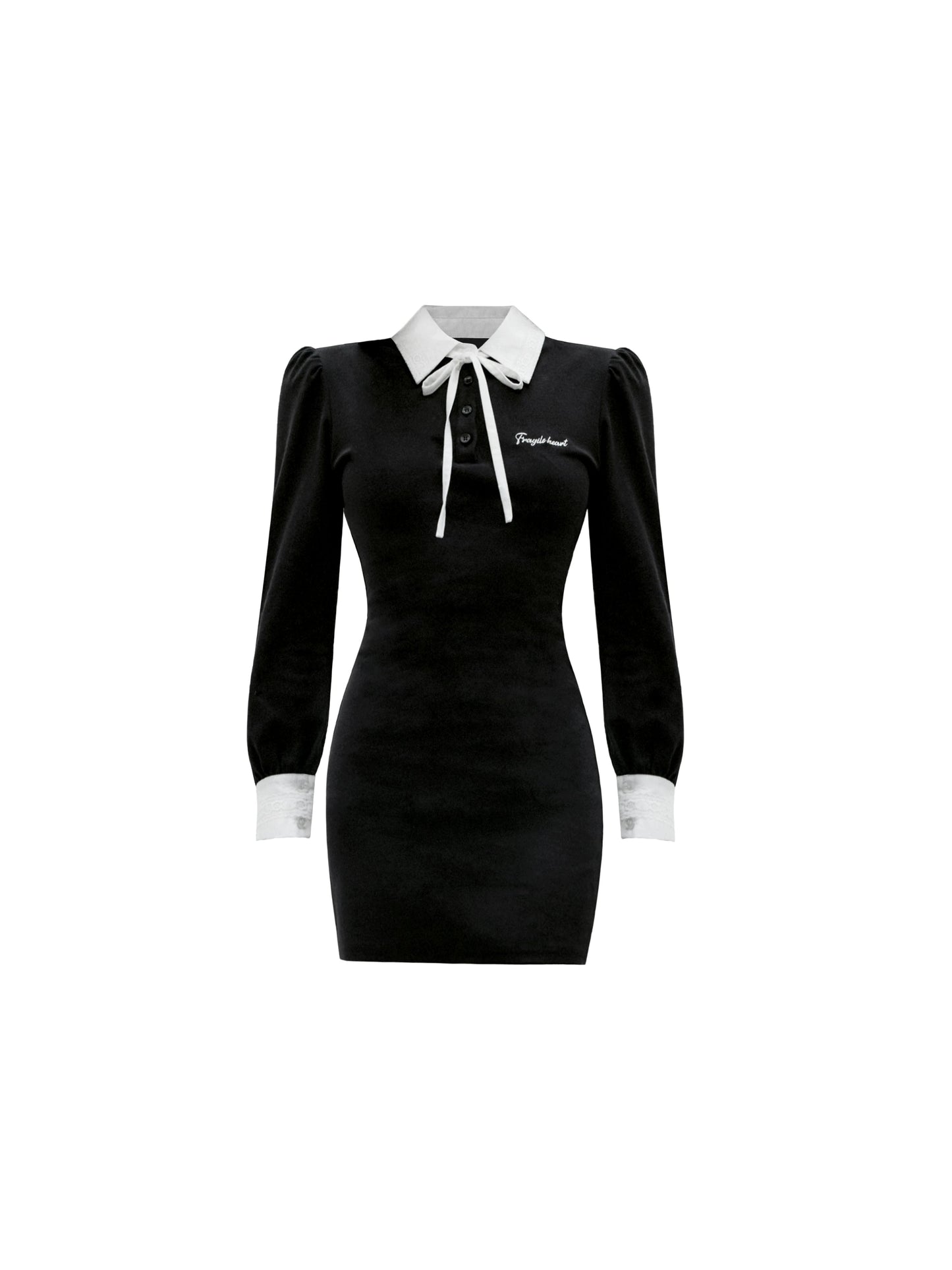 유토피아 슬림 가짜 투피스 드레스