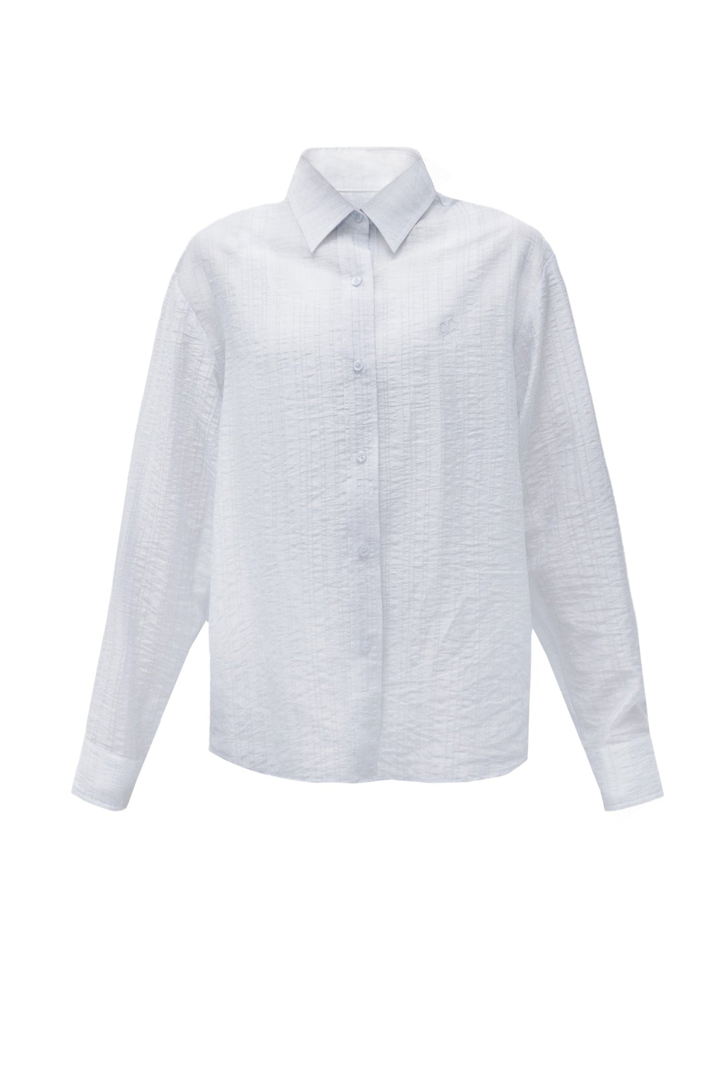 Elegant Blue Blouse Shirt