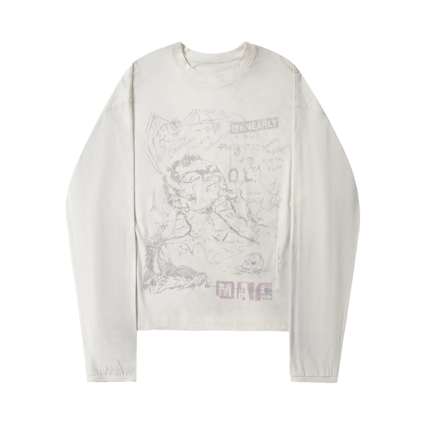 Vintage Cotton Long Sleeve Top