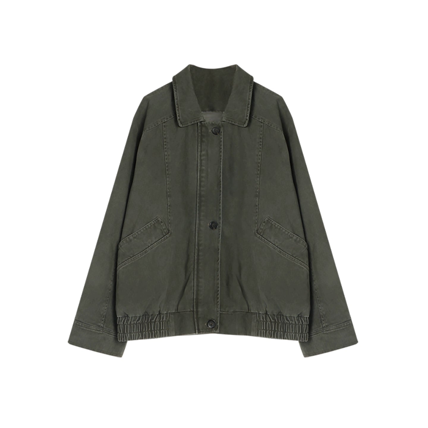 Vintage Lapel Cargo Jacket