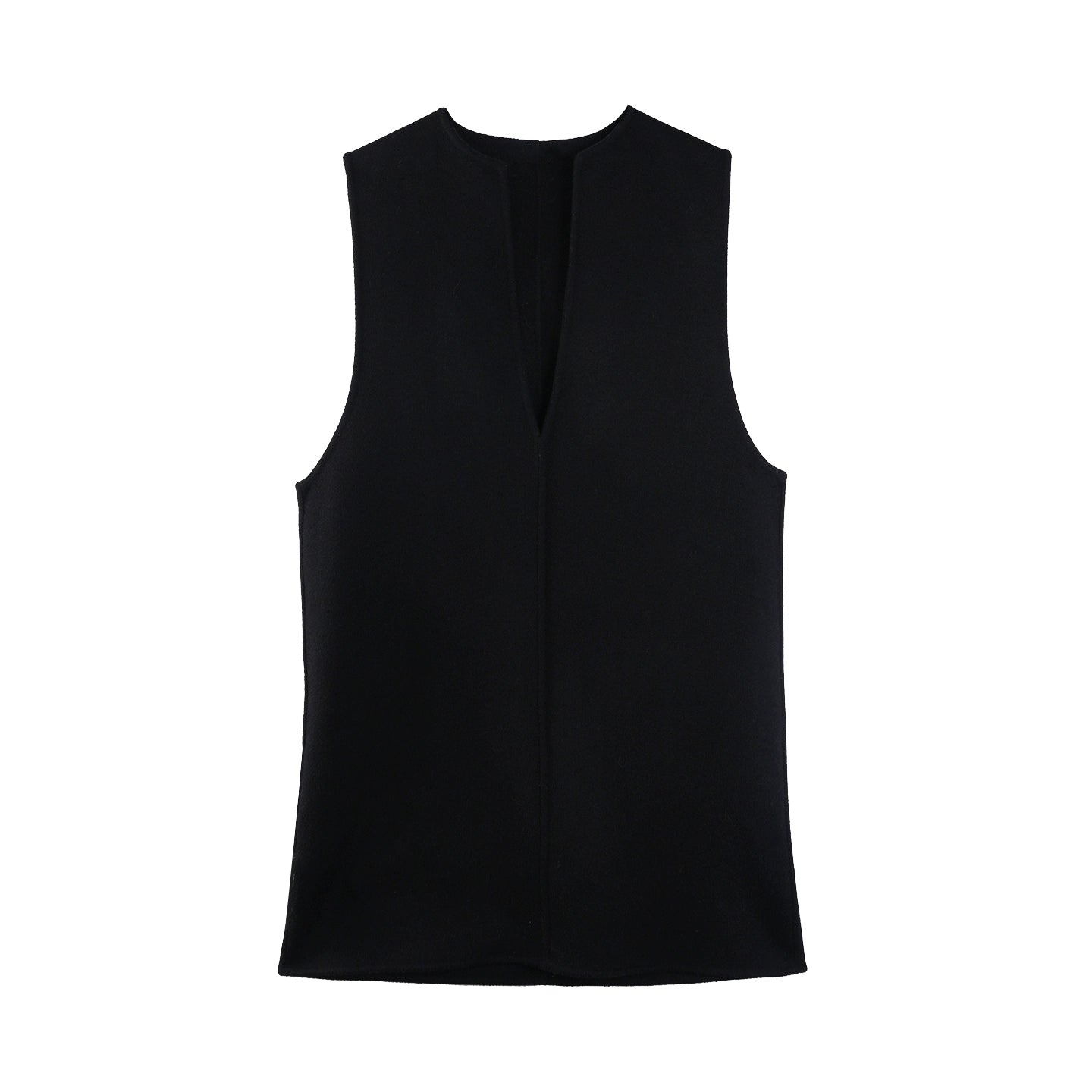 Sheep Wool V-Neck Dress Set-Up