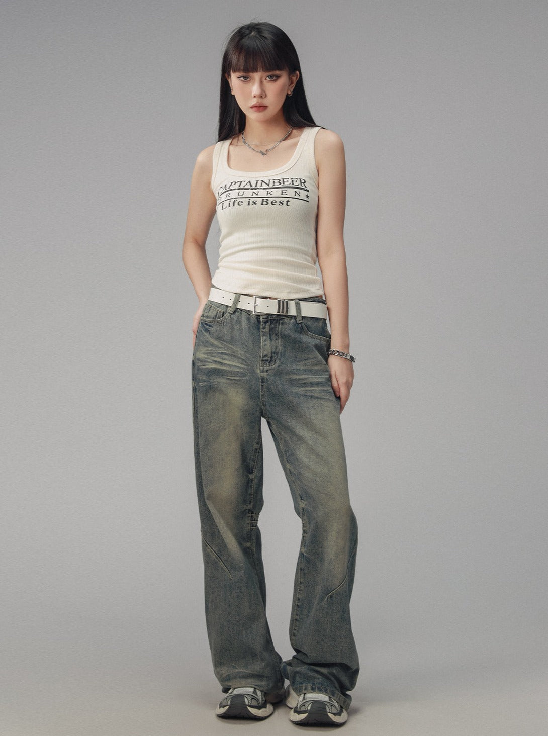 Retro Spicy Tight Tank Top