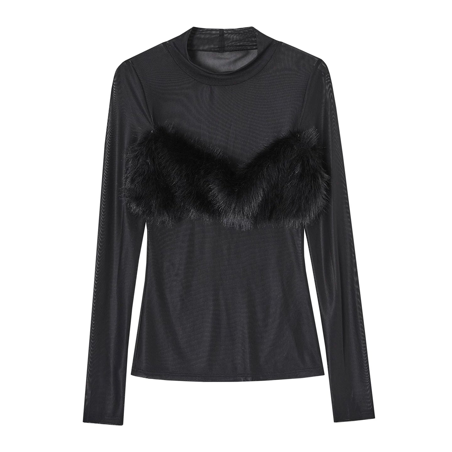 Limited Edition Mesh Patchwork Top