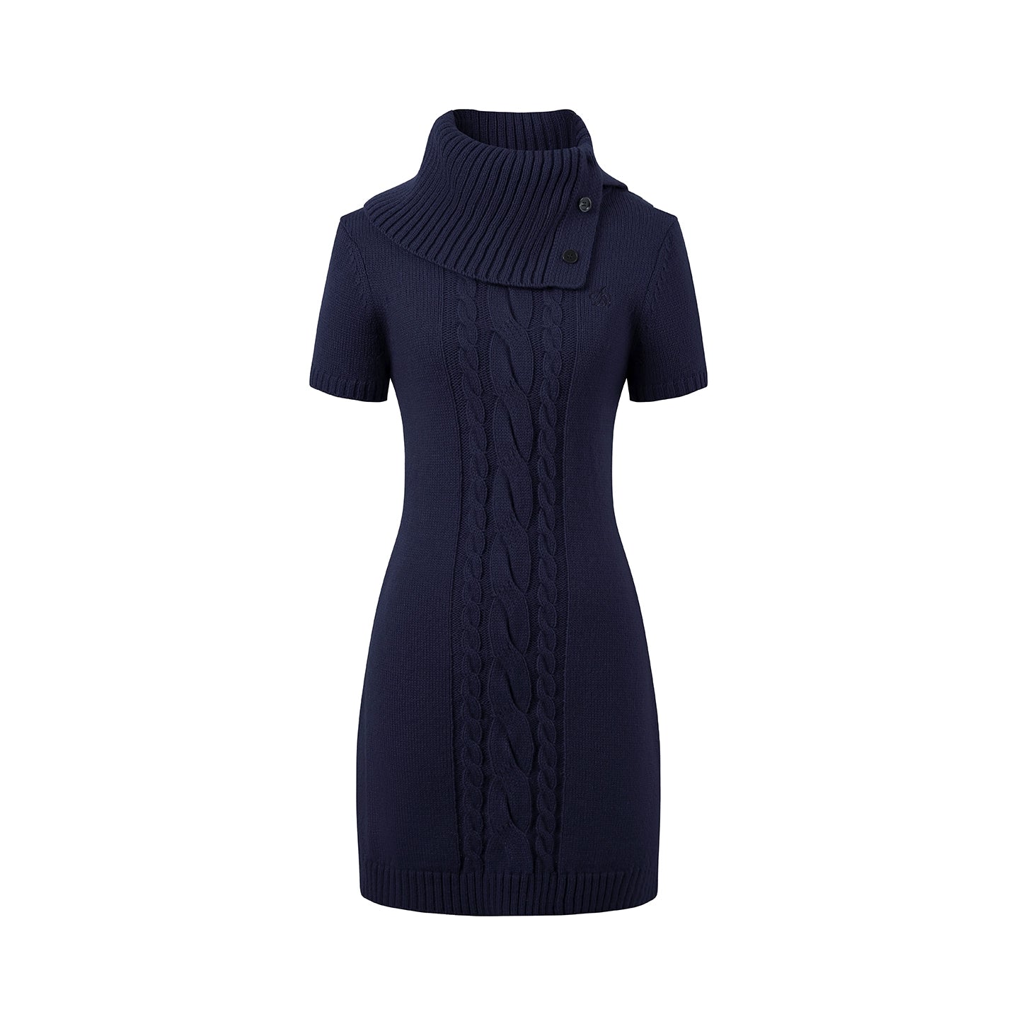 Cable Knit A-Line Dress