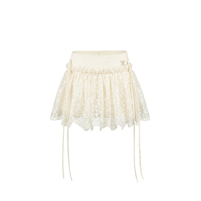 패널로 된 Culottes 치마