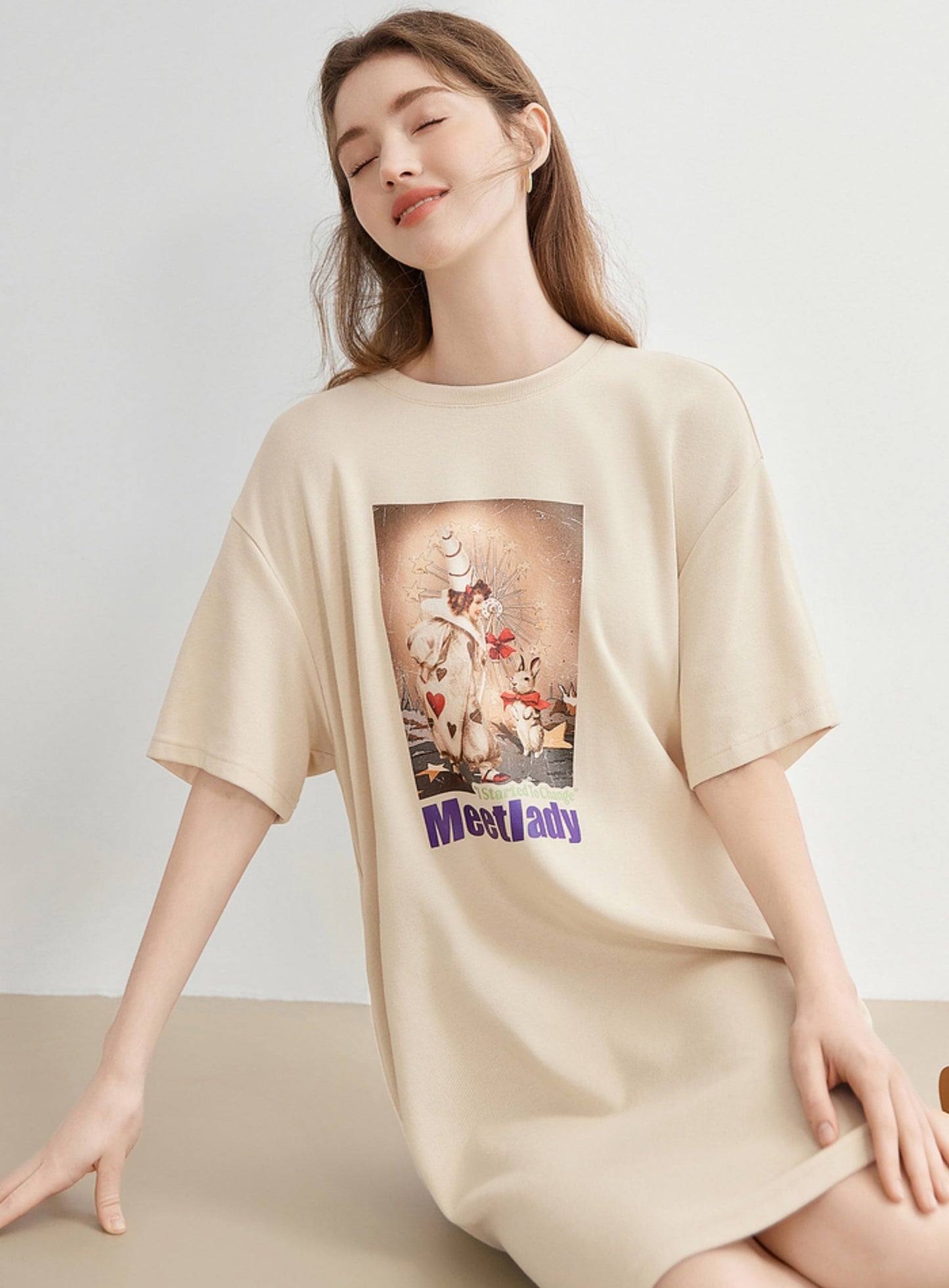 Age-Reducing T-Shirt Dress