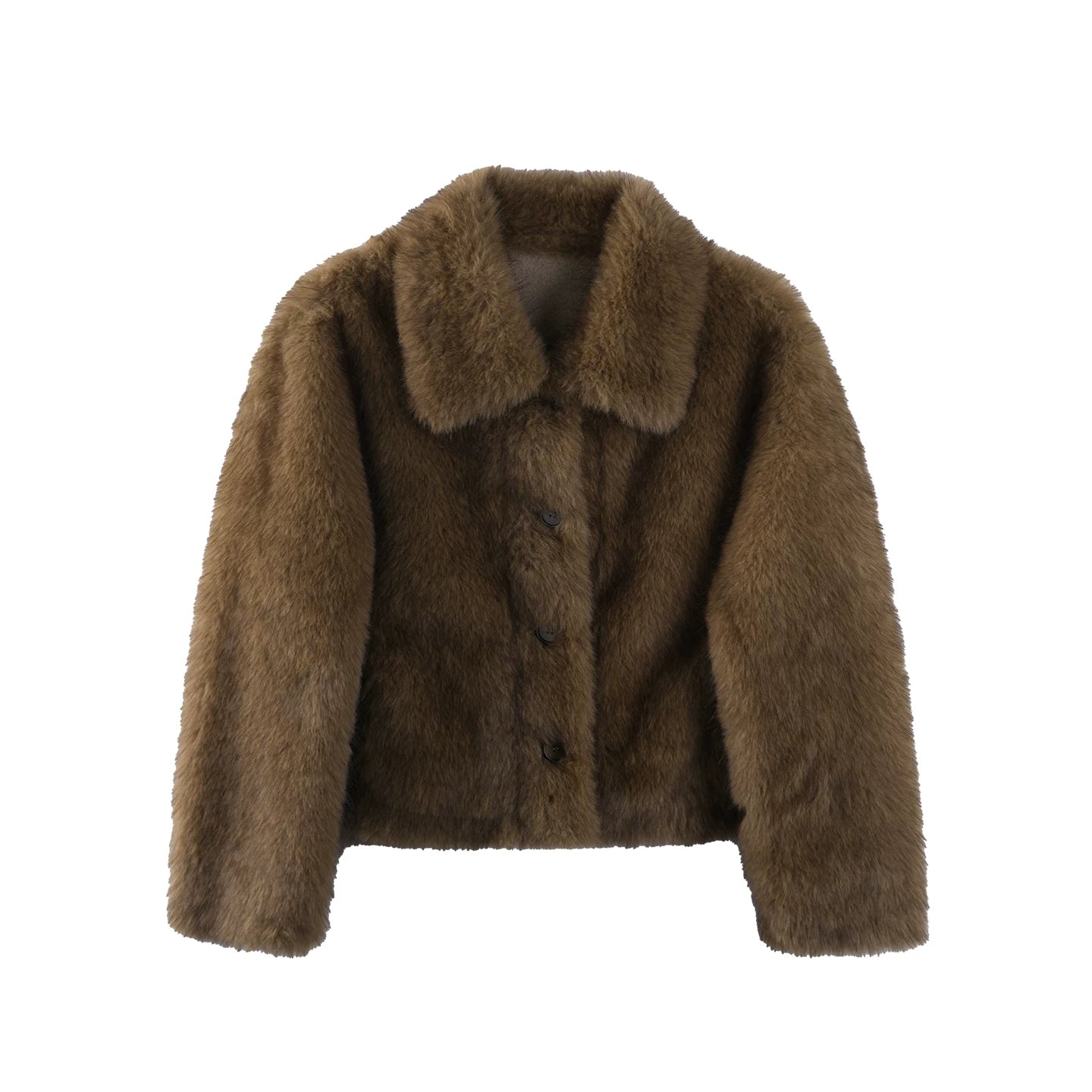 Eco-Friendly Fox Fur Coat