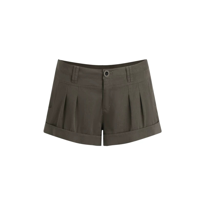 Waistband Spliced Ultra Shorts