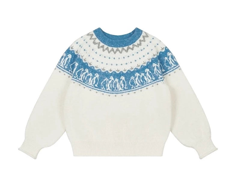 VINTAGE KNIT PULLOVER TOPS