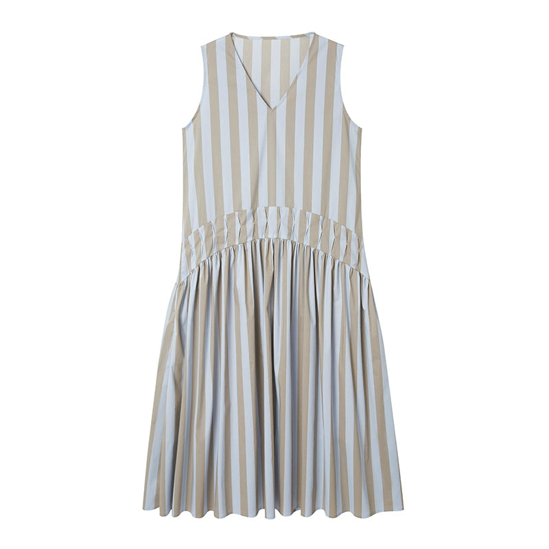 Tucker Striped Dress Maxi Dress