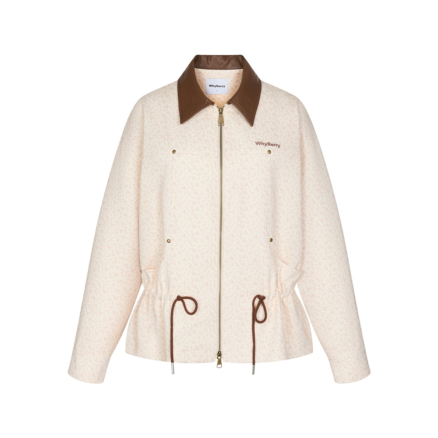 Wild Strawberry Drawstring Jacket