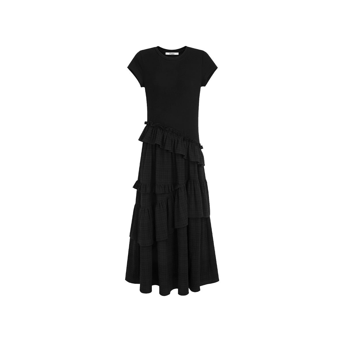 Vintage Patchwork Maxi Dress