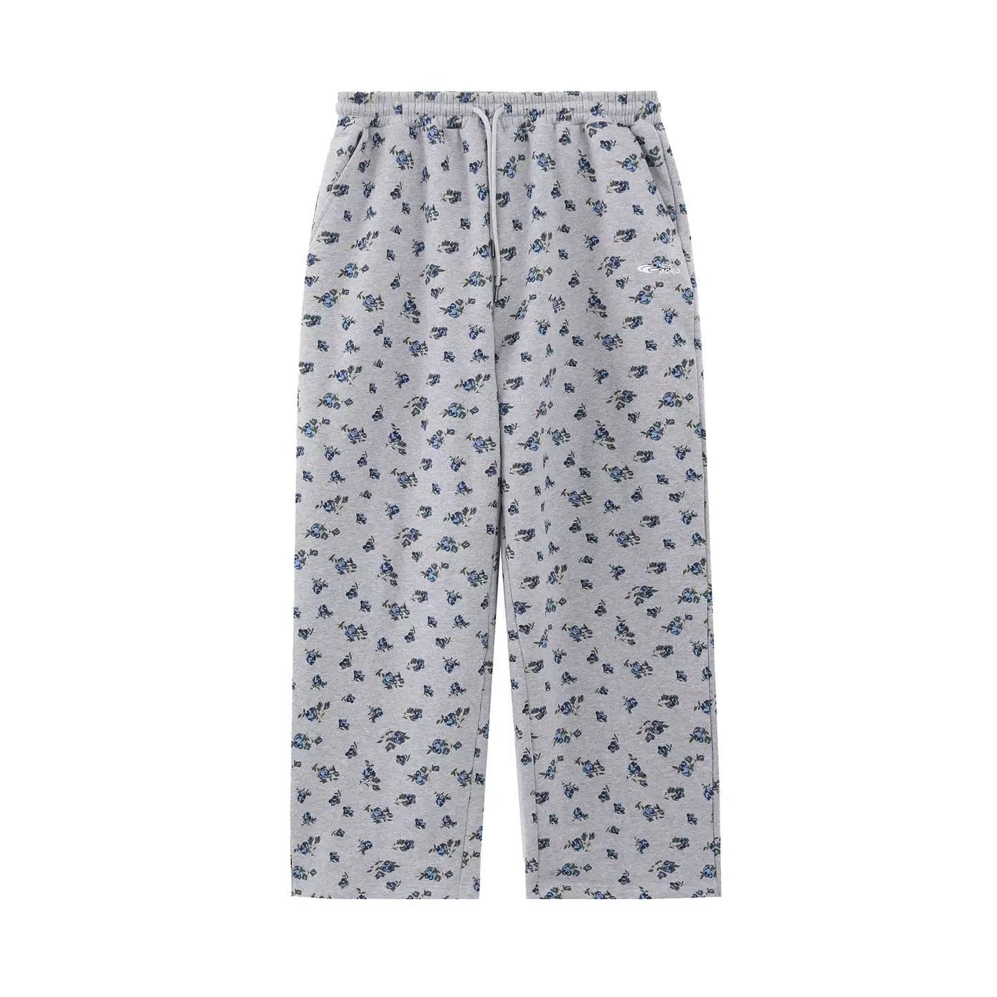 Loose Floral Streetwear Pants
