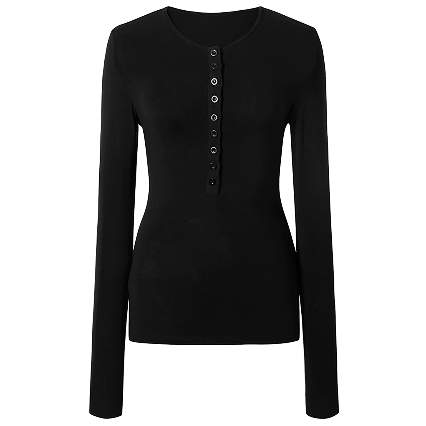 Basic Slim Long Sleeve T-Shirt