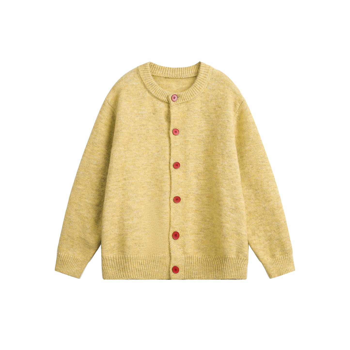 Fall Wool Button-Knitted Cardigan