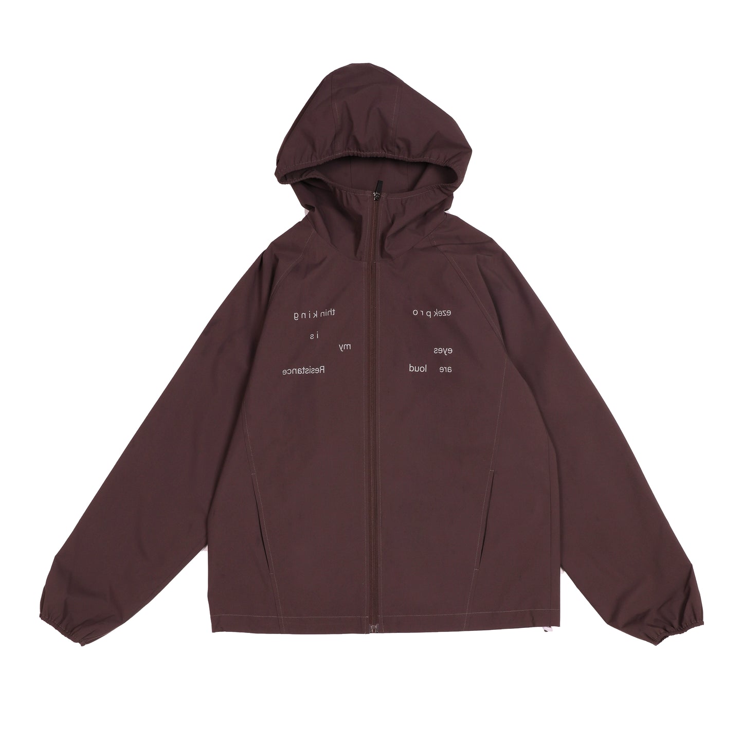 럭셔리 아웃도어 레터 재킷