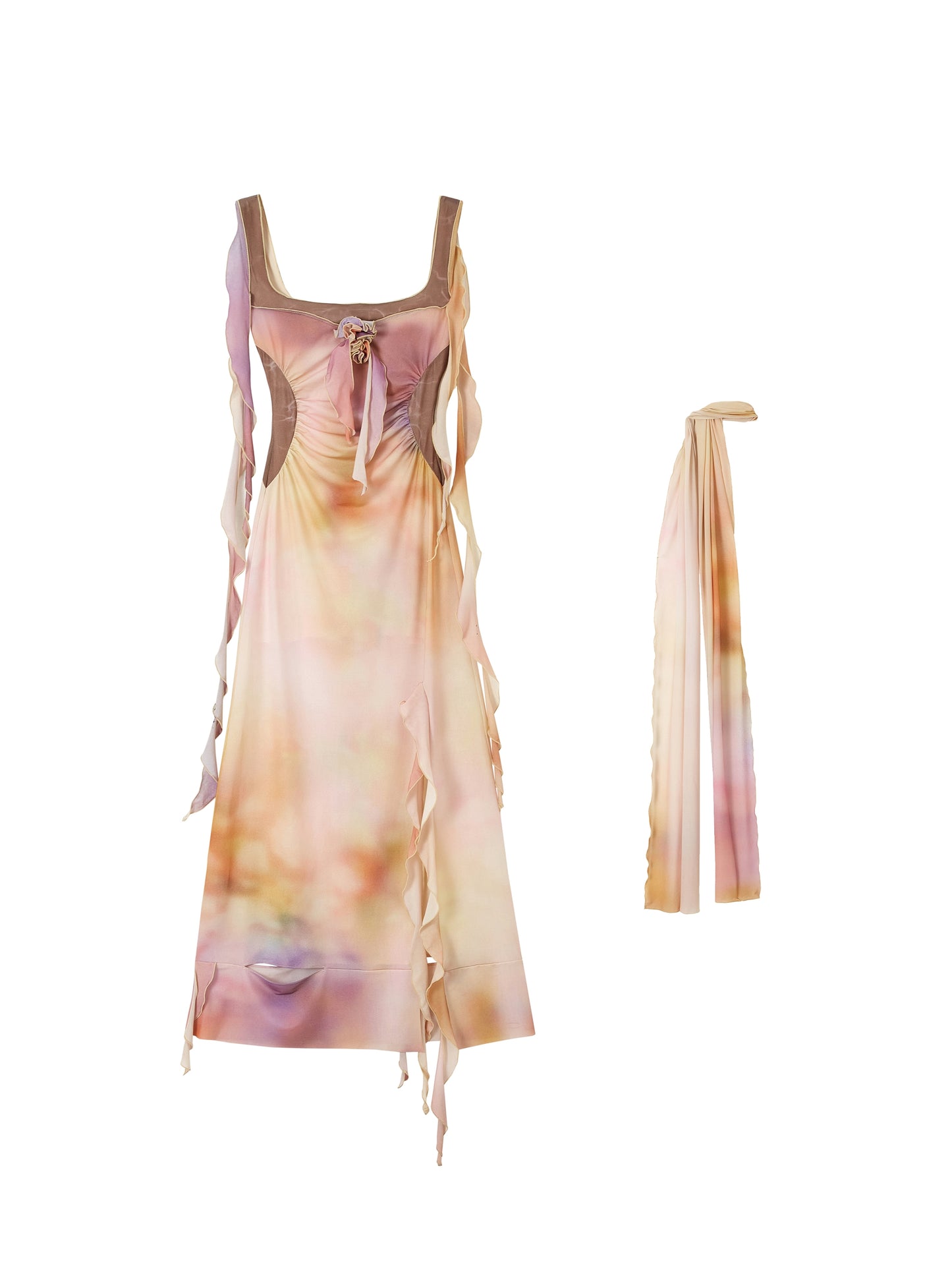 World Chiffon Stretch Dress