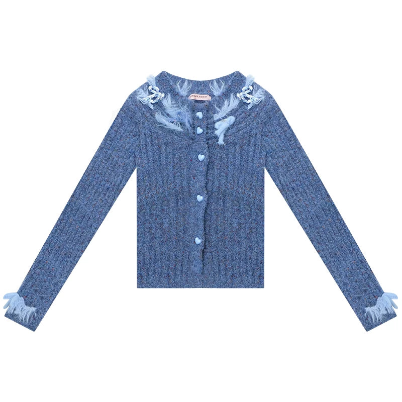 Mist Harbor Fleece Cardigan