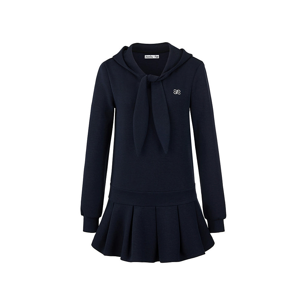 Pullover Sweatshirt Style Dress