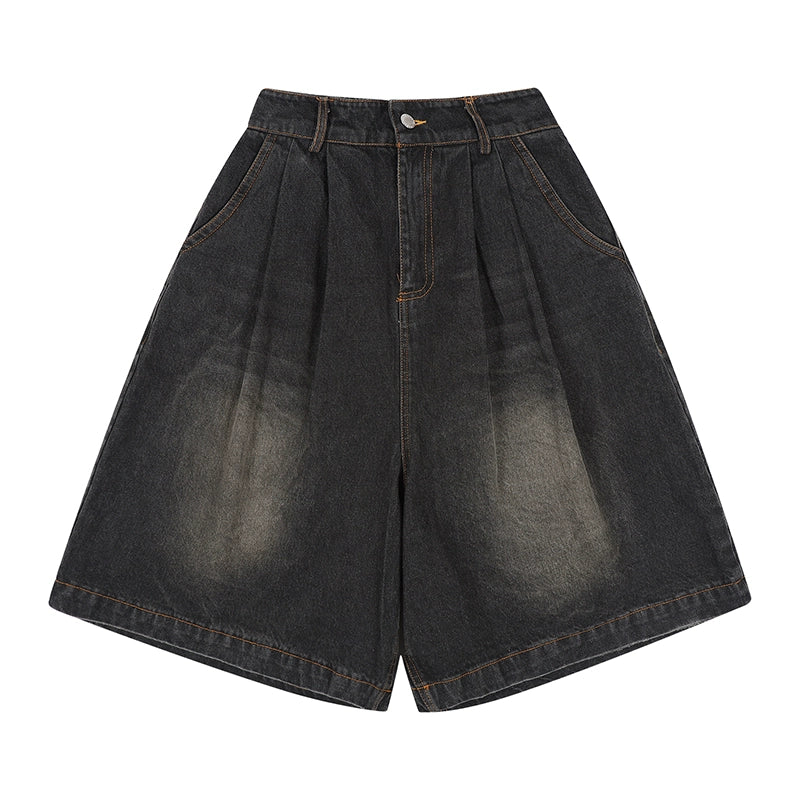 데님 크롭 팬츠