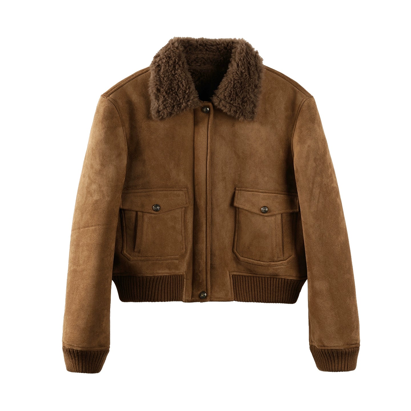 Retro Suede Wool Jacket