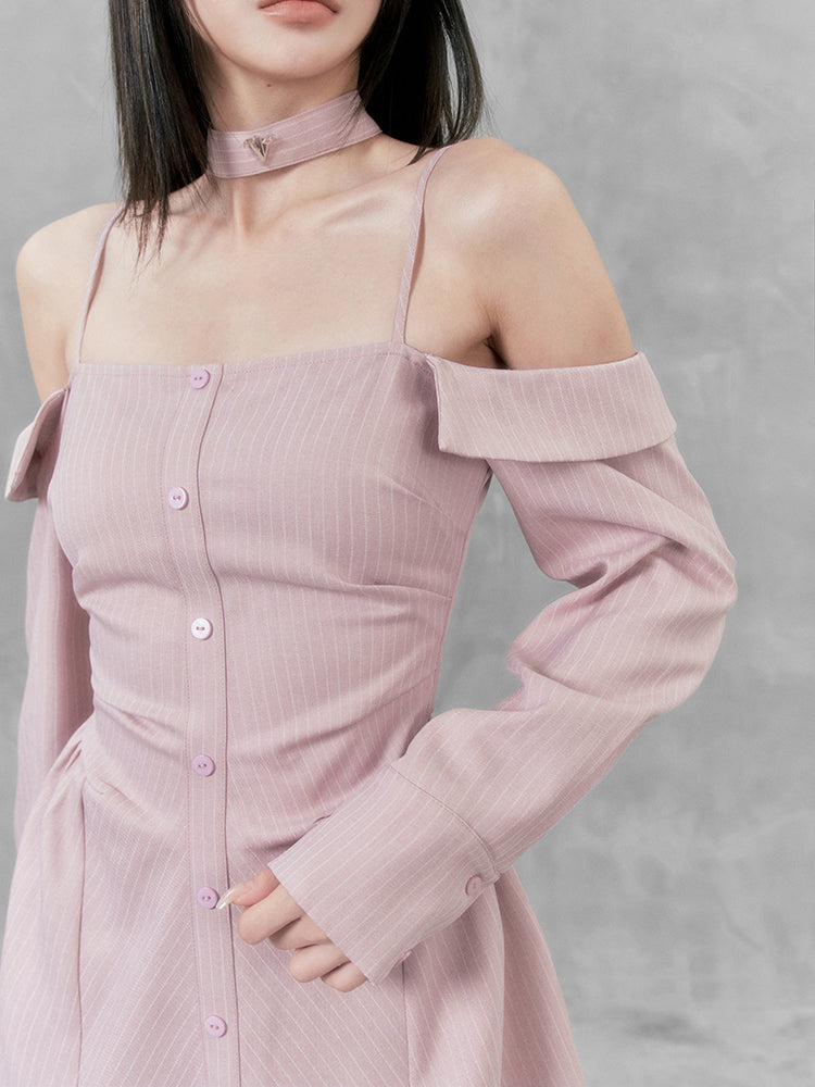 French Niche Desire Slip Dress