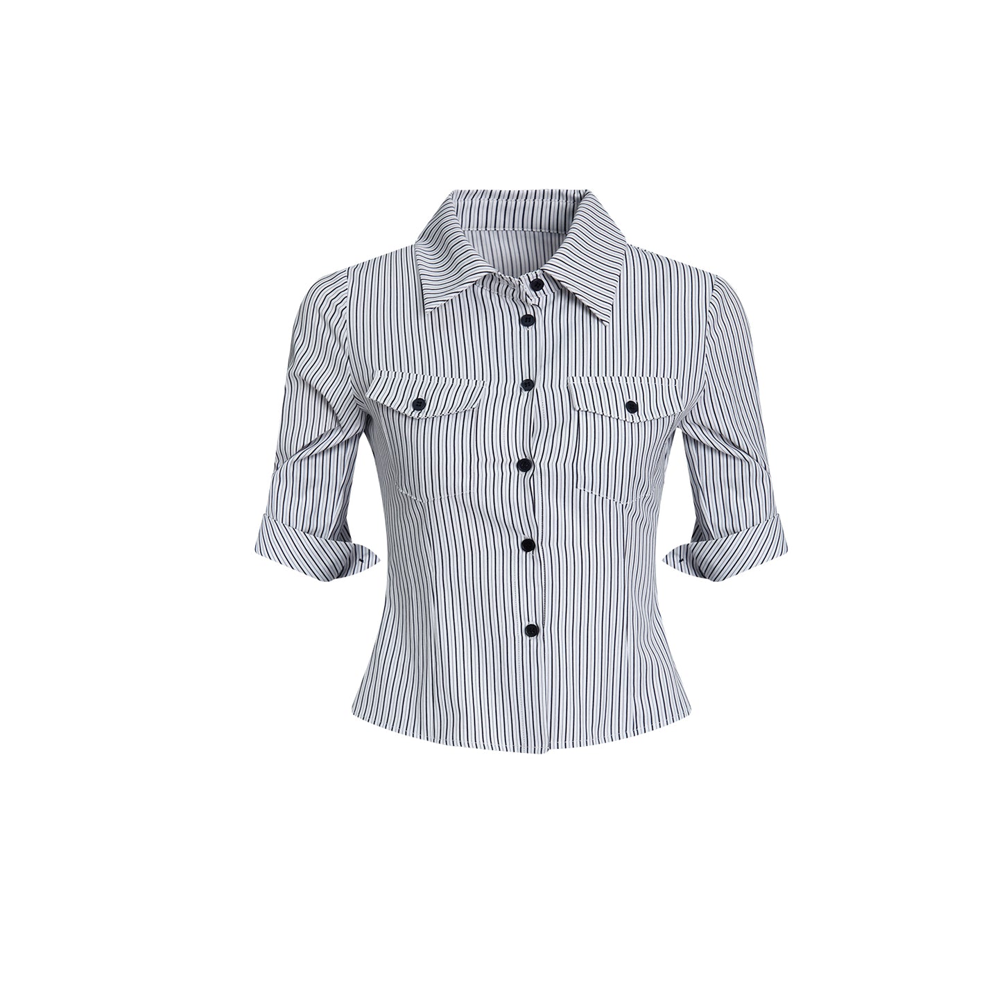 Retro Stripe Pocket Shirt