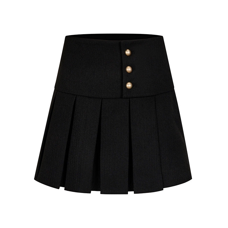 Black A-Line Skirt