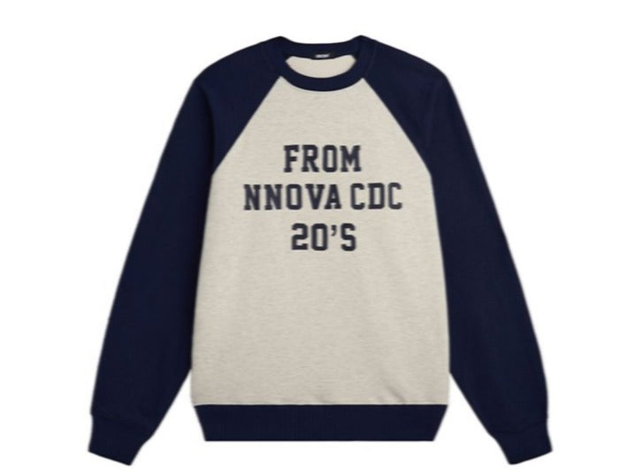 긴 슬리브 크루 넥 스웨트 셔츠