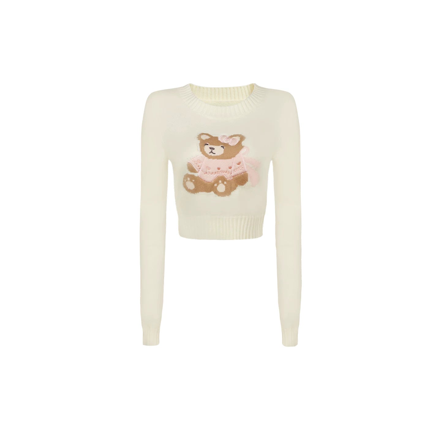 Little Bear Round Neck Sweater