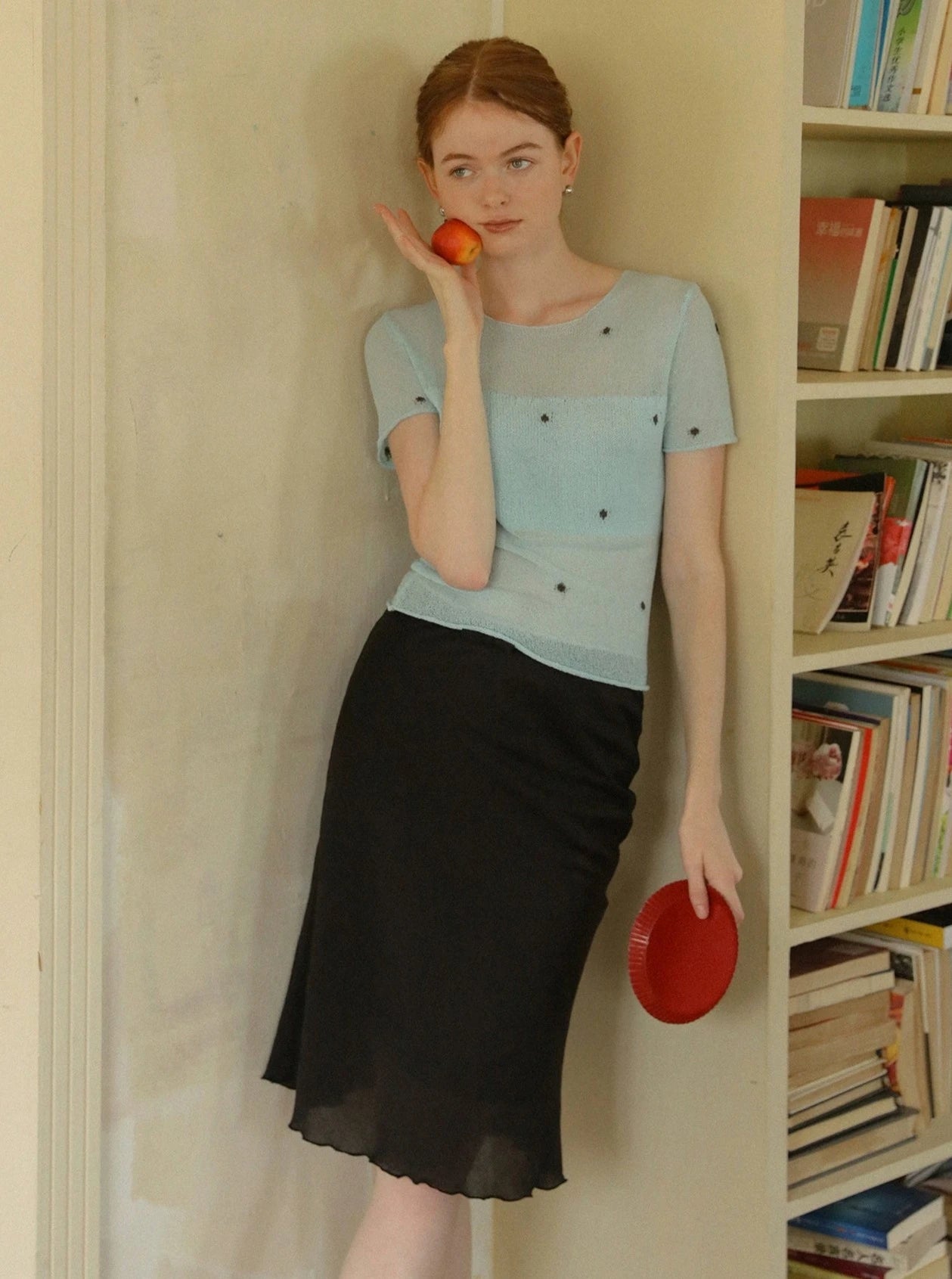 Vintage Ribbon Lace Fishtail Skirt