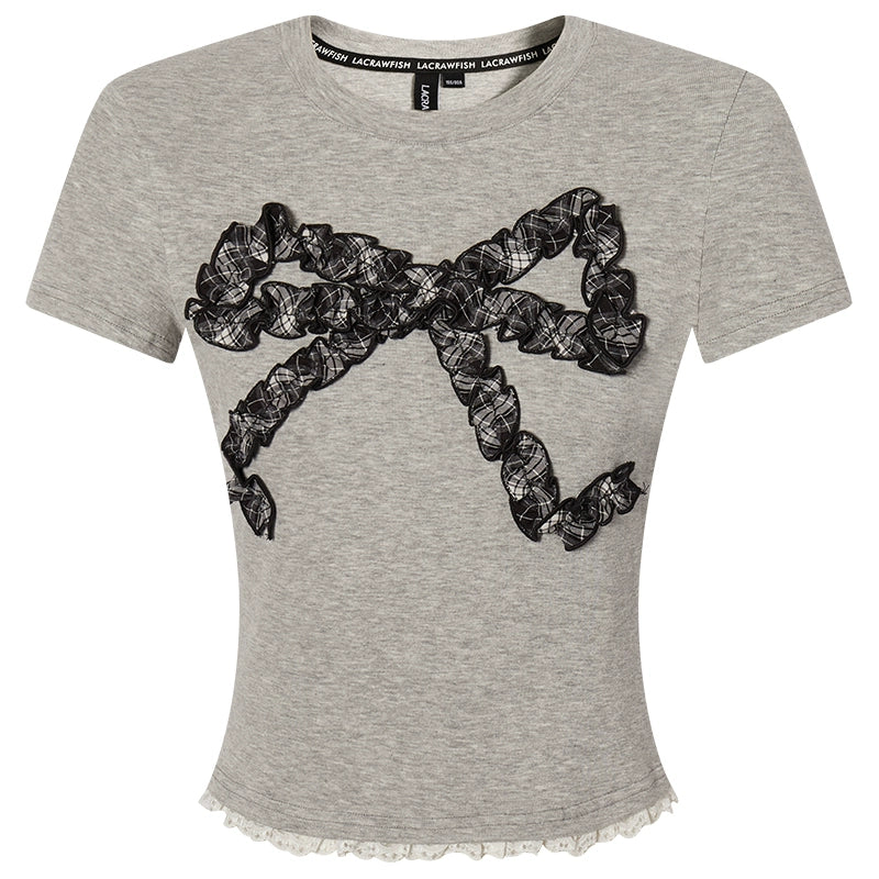 Bow Lace Top