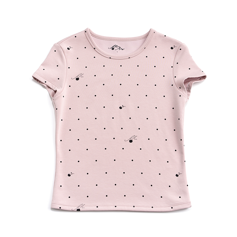 Polka Dot Lyocell Blouse