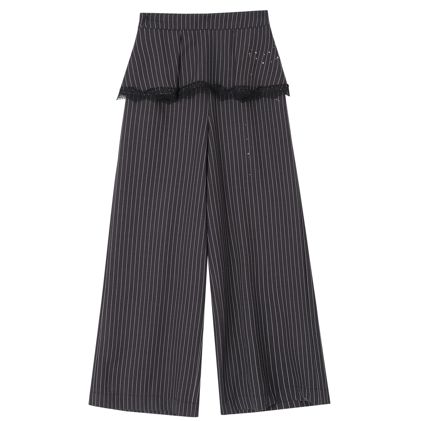 Echo Striped Lace Pants
