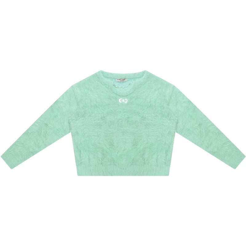 Soft Cloud Bow Sweater