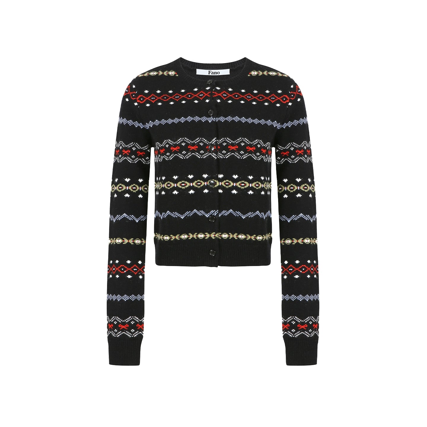 Heavy Knit Fair Isle Top