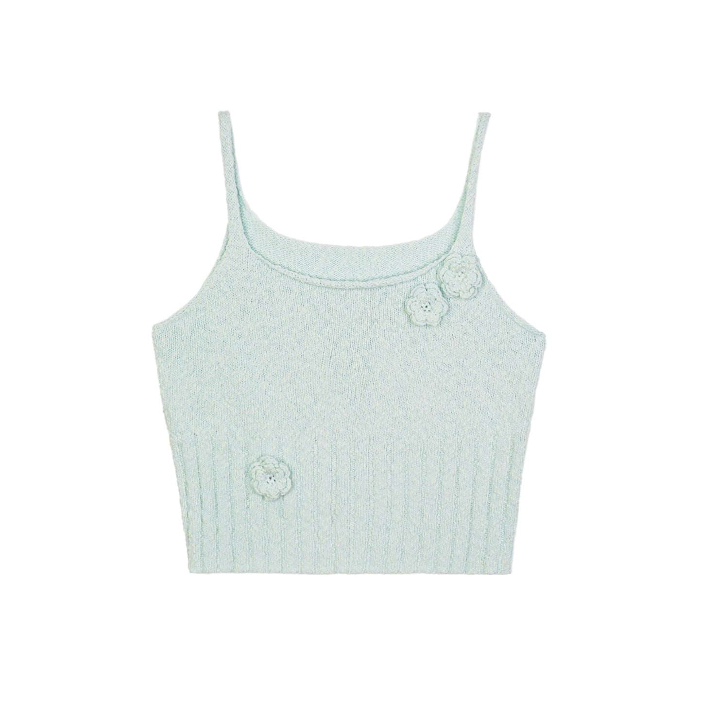 Vintage French Crochet Vest Top